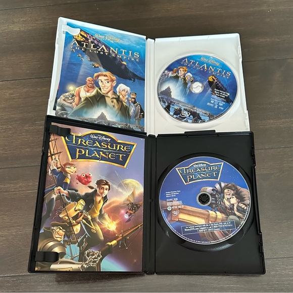 Disney - Set of Two DVDs - Treasure Planet (2002) & Atlantis (2001) - Picture 3 of 3